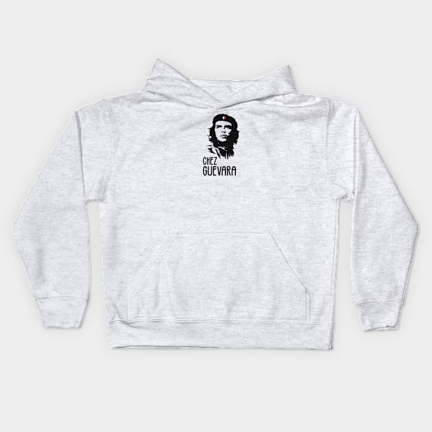 Chez Guevara Kids Hoodie by @johnnehill